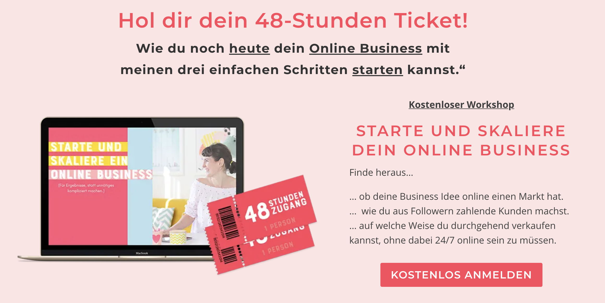 Online Leads gewinnen mit einem Workshop